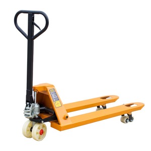 Truk palet tangan Manual 3T dengan tinggi garpu 80-200mm dan roda PU/nilon Tiongkok kapasitas 3000kg - Product Image 4