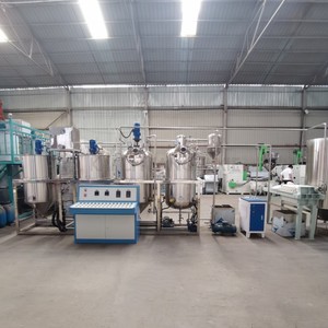 Planta de refinería de aceite vegetal Purificación de desodorización al vacío Equipo de purificación de extracción de prensado de aceite - Product Image 4