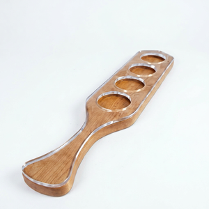Portavasos de madera, elegante y duradero, organizador perfecto para el hogar, la cocina y el comedor, procedente de la India. - Product Image 1