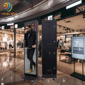 Indoor P3 LED Poster Screen Display a LED Wireless pubblicità Video Wall Store Sign