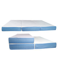 Hot Selling Queen Size 6 Zoll Tri Klapp matratze 3 Faltbare hochwertige Dickgel Memory Foam Matratze