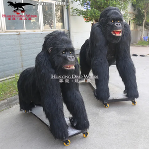 Simulación de parque temático Modelo animal animatronic Gorilla Kingkong - Product Image 5