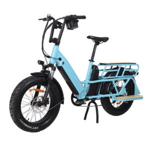 Venta caliente 250W 500W 750W Bicicletas eléctricas de carga Baterías duales 10Ah + 10Ah Bicicleta eléctrica de carga de largo alcance - Product Image 3