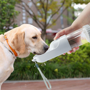 Portable Pet Water And Food Bottle Dual Purpose Easy Carry Outdoor Use For Dogs <b>Cats</b> - Product Image 3