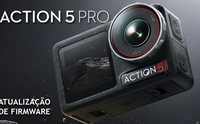 Kamera Olahraga Bekas Action 5 Standard Edition 4K HD Stabilisasi Layar Ganda Kamera Vlog