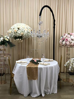 Support de lustre réglable en hauteur pour mariage, événements, scène, décoration en aluminium