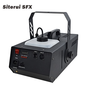 Мощная дымовая машина Siterui SFX 1500 Вт, создающая эффекты искусственного тумана для этапов и событий, новый черный туманообразователь шасси - Product Image 4