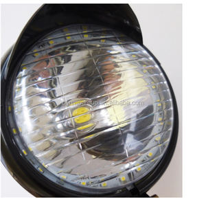 De la vieja escuela helicóptero bicicleta de la lámpara de la cabeza Vintage estilo Cafe Racer Chormed faro para mercado de América - Product Image 5