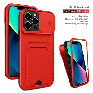 Custodia per telefono New Trend 2022 inserisci la custodia per telefono a portafoglio per <span class=keywords><strong>iPhone</strong></span> <span class=keywords><strong>13</strong></span> <span class=keywords><strong>Pro</strong></span> Max custodia per cellulare in TPU Slot per schede <span class=keywords><strong>protezione</strong></span> della fotocamera - Product Image 2