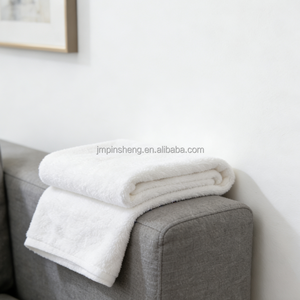 Lot de serviettes de bain d'hôtel en coton éponge 100 %, épaissies, douces, respirantes, séchage rapide, absorption d'eau confortable, logo personnalisé - Product Image 2