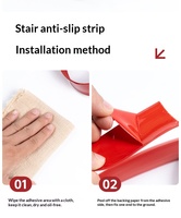 Couvre- marches d'escalier antidérapant, imperméable et résistant à l'usure, marches d'escalier modernes en PVC pour hôtel, maison, villa, escaliers intérieurs et extérieurs