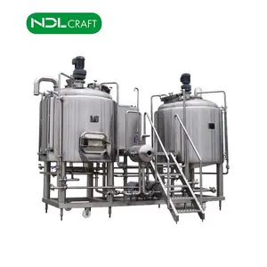 Solution clé en main de 1000L 2000L 3000L pour l'équipement de brassage de bière de brasserie