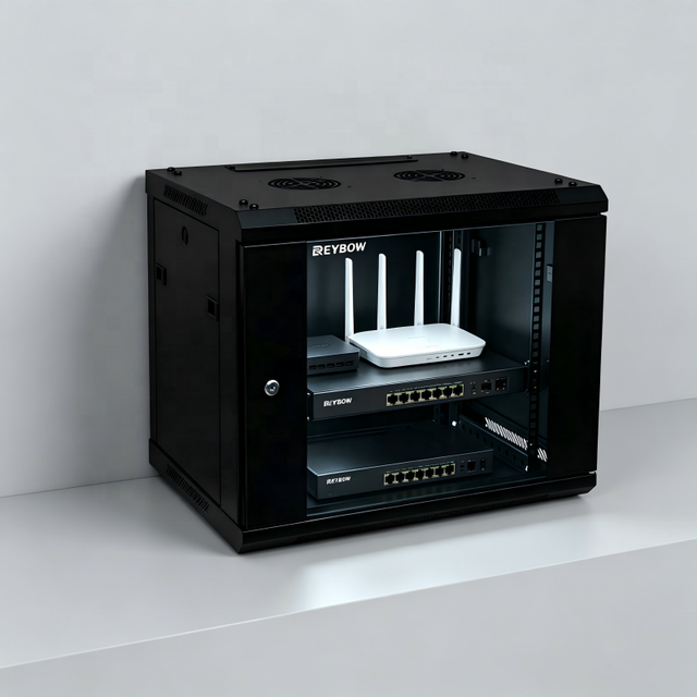 Factory Supply Durable Wall Mount Network Cabinet 19-inch Cabinet 15u Network Cabinet for Small Office Network Equipment Room