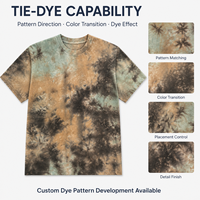 Fabricant de T-shirts Vintage Tie-Dye 100% Coton Lavé Streetwear – OEM ODM Marque Privée Vente en Gros pour Commandes en Gros de Marques