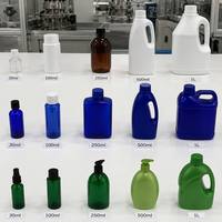Bouteille en plastique PET PP HDPE moulée par injection-soufflage 30ml-5L, forme personnalisée, pour cosmétiques, shampoings, emballages pharmaceutiques, sans BPA