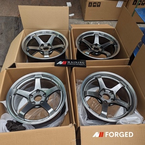 Maining giả mạo đua Advan GT bánh xe cho BMW Supra Nissan Golf loại r 350Z 370Z 5x100 5x112 5x114.3 5x120 sâu món ăn vành - Product Image 1