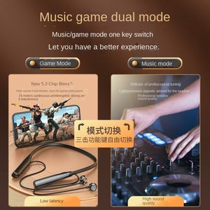 <span class=keywords><strong>Headset</strong></span> <span class=keywords><strong>Bluetooth</strong></span> Y10 Nirkabel Gantung Leher Daya Tinggi Baterai Ultra Tahan Lama Kualitas Suara Tinggi Stok Pabrik Tersedia - Product Image 3