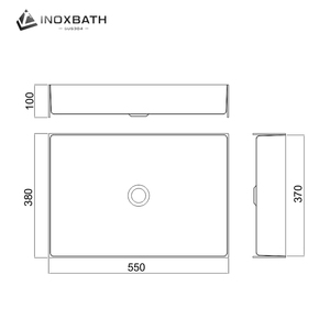Tay rửa trạm rửa lưu vực phòng tắm Sinks Matte Đen phòng tắm Vanity bồn rửa - Product Image 5