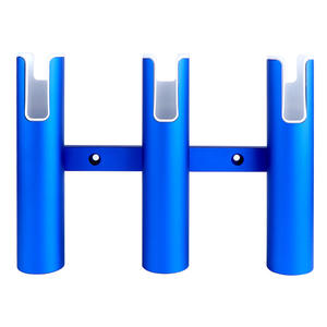 Porte-canne à pêche en alliage d'aluminium antirouille avec doublure intérieure, utilisé/neuf, accessoires pour bateau de pêche/yacht et navire - Product Image 1