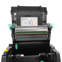 Godex EZ-120/130 G500 G530 EZ-1100Plus RT730I Printer Label Transfer termal untuk Label kain perhiasan Label tanda cuci kertas perak