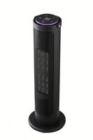 Affichage LED numérique portable d'intérieur Minuterie de 9 heures Tour de contrôle à distance Ventilateur de chauffage PTC