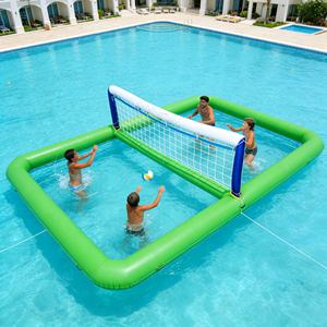 <span class=keywords><strong>Jeux</strong></span> aquatiques gonflables colorés personnalisés, terrain de volley-ball durable pour parc aquatique extérieur, plage, parc d'attractions - Product Image 5