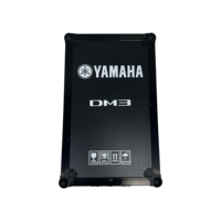Flight case OEM de haute qualité, entièrement noir, avec revêtement étanche IP67 pour console de mixage numérique Yamaha DM3, pour un rangement protecteur