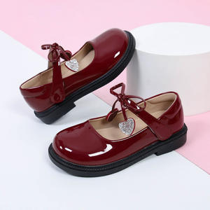 Chaussures en PU pour petite fille, nouvelle collection automne 2025, semelle souple, style académique, chaussures de princesse, chaussures de spectacle pour étudiantes - Product Image 3