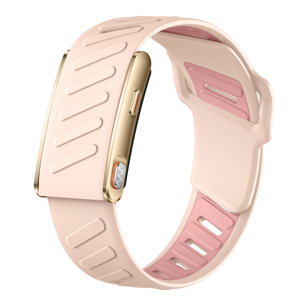 KR96 Screenless Sport <b>Smart</b> <b>Bracelet</b>-3 ATM Waterproof Heart Rate Monitor Fitness Tracker 4 Days Battery Life Silicone Band - Product Image 3