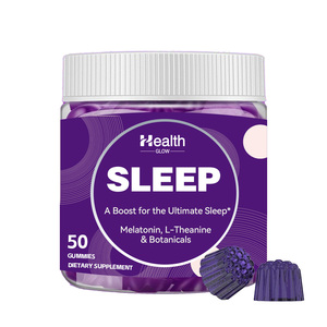 Ngủ Gummies với Melatonin, L-Theanine & thực vật | thư giãn & hỗ trợ nghỉ ngơi | thuần chay, không đường, không biến đổi gen - Product Image 1