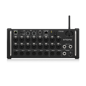 Mezclador Digital <span class=keywords><strong>Midas</strong></span> MR18 <span class=keywords><strong>de</strong></span> 18 Entradas y 6 Buses para Montaje en Rack, Control por Tableta, 16 Preamplificadores PRO, WiFi Integrado, DSP, Interfaz MIDI USB - Product Image 1