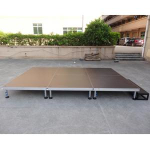 Escenario Modular Ajustable de Aluminio para Exteriores, Ligero y Portátil, Fácil de Montar, Superficie Antideslizante, Certificado CE, para Eventos y Conciertos - Product Image 2