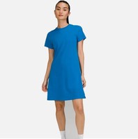 T-shirt d'été décontracté pour femmes avec logo personnalisé 100% robe t-shirt biologique en coton avec décorations en diamant à trou de bouton