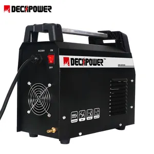 Decapower Inverter Gas 220V DC, Mesin Las TIG Frekuensi Tinggi 200A, Inverter Gas Satu Fase