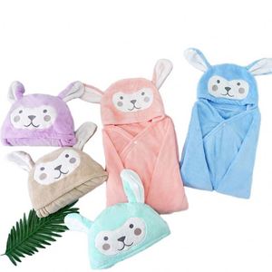 Serviette de Bain en Coton Doux à Fibres Longues de Haute Qualité, Motif Dessin Animé, Séchage Rapide, Luxe, Absorption d'Eau Optimale pour Enfants, Hôtels et Spas - Product Image 1