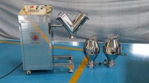 เครื่องผสมผงแบบ V ขนาด 10 ลิตร สำหรับการสอนและการวิจัยทางวิทยาศาสตร์ รุ่นมินิ สำหรับผสมผงและเม็ด - Product Image 5