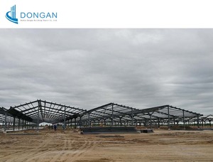 Construcción <span class=keywords><strong>de</strong></span> Naves Agrícolas Prefabricadas <span class=keywords><strong>de</strong></span> Acero a Bajo Costo para Ovejas, Ganado Vacuno, Cabras Lecheras, Aves <span class=keywords><strong>de</strong></span> Corral - Product Image 2