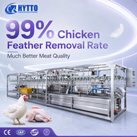 Unité de traitement mobile CE 1000BPH pour l'abattage de volailles, ligne d'abattage de poulets, équipement d'abattage en conteneur, système 1000BPH