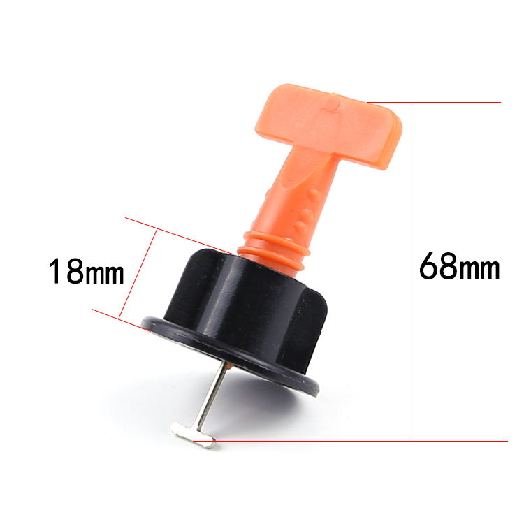 68*18*1.5mm Système de nivellement des carreaux Aiguille fixe