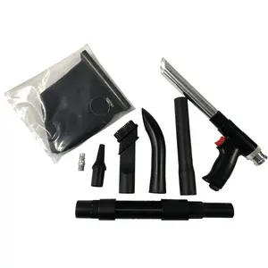 Dual Function Pneumatic Air Blow Gun Cleaner Air Vacuum Duster Kit With Air Vacuum Suction and Blow Gun