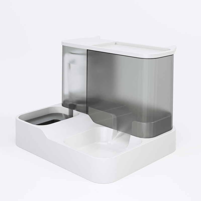 Upgraded gentleman grey-feeding and water all-in-one
