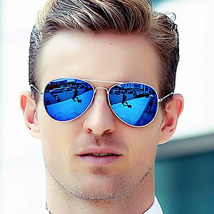 Occhiali da Sole <span class=keywords><strong>Aviator</strong></span> Vintage in Metallo con Logo Personalizzato, Economici all'Ingrosso, per Uomo e Donna - Product Image 2