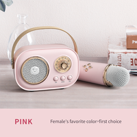 Nouvelle enceinte karaoké tendance avec micro et radio Bluetooth, lecteur MP3, enceinte musicale Bluetooth sans fil