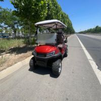 Nouveau 2025 Nouveau design 4 places voiturette de golf moteur électrique 72v batterie Club voiture de tourisme électrique Golf ATV