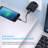 Câble de charge rapide et de transfert de données Type C vers Micro USB 3A pour ordinateur
