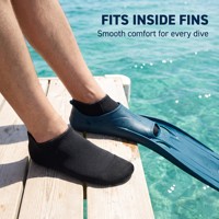 Chaussettes courtes en néoprène de 2 mm, adaptées aux sports de plongée et de plage
