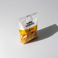 Sachets d'emballage en gros pour tortillas de banane et de maïs, sachets scellés à l'arrière pour aliments soufflés, chips de pommes de terre, sachets de collation thermoscellables