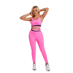 <span class=keywords><strong>Conjunto</strong></span> de Yoga OEM para Mujer con Pantalones sin Costuras, Traje <span class=keywords><strong>Deportivo</strong></span> de Alta Calidad con Almohadilla de Pecho Extraíble y Sujetador <span class=keywords><strong>Deportivo</strong></span> - Product Image 5