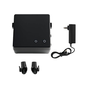 Mini kit de aerógrafo de doble acción, bomba de aire eléctrica de 50 psi para decoración de uñas, pulverización de modelos, alimentación por gravedad portátil, velocidad ajustable - Product Image 3