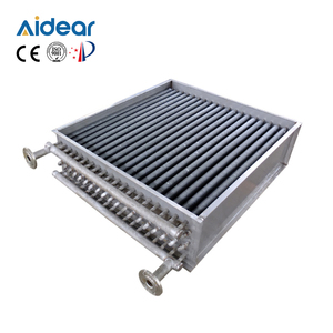 Aidear Intercambiador de calor refrigerado por aire Intercambiador de calor de gases de escape con motor Intercambiador de calor de tubo con aletas - Product Image 1
